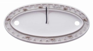 32 Amber Led Peterbilt Emblem Light Base (Small)