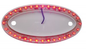 32 Red Led Peterbilt Emblem Light Base (Large)