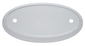 Peterbilt Emblem Lens For 32 Led Peterbilt Emblem Light (Large) - Clear Lens