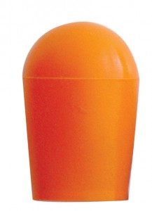 *Closeout* (2/Card) Medium Bulb Covers - Amber
