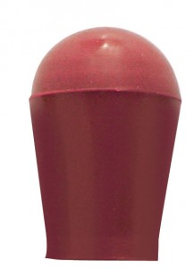 *Closeout* (2/Card) Medium Bulb Cover - Red