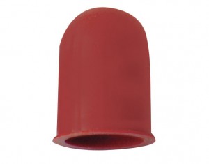 (6/Card) Small Bulb Cover - Red