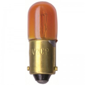 (2/Card) 1893 Bulb - Amber