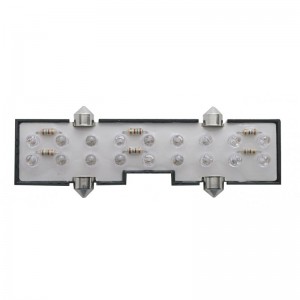 18 White Led Peterbilt Center Dome Light