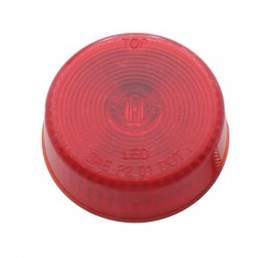 1 Red Led 2" Economy Clearance/Marker Light - Red Lens