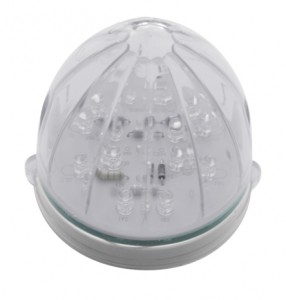 19 Amber Led Grakon 1000 Style Bullet Cab Light - Clear Lens