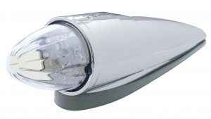 19 Amber Led Grakon 1000 Style Watermelon Cab Light - Clear Lens