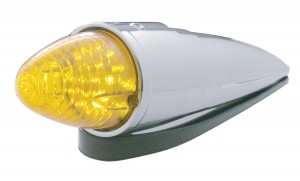 19 Amber Led Grakon 1000 Style Beehive Cab Light - Amber Lens