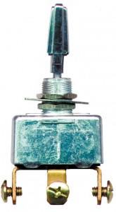 Chrome Handle 50 Amp On - Off - On Heavy Duty Toggle Switch