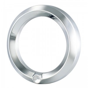 Chrome Kenworth Speed/Tachometer Gauge Cover - Indented