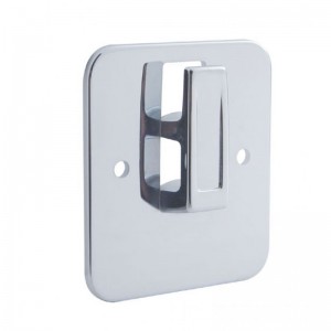 (2/Card) Chrome Plastic Kenworth Cloth Hanger