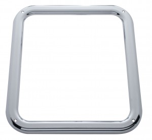 Chrome Plastic Kenworth Daylight Door W900 View Window Trim W/ Hardware