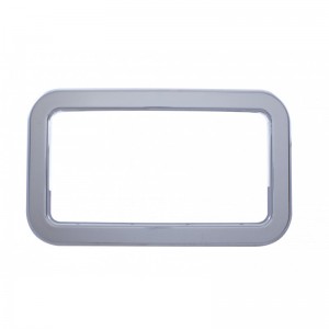 Chrome Plastic Kenworth Exterior View Window Trim