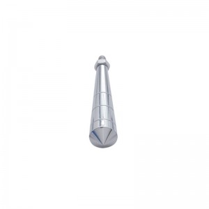 Chrome Aluminum 4 1/2" Trailer Brake Handle - Pointed