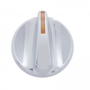 Chrome Plastic Kenworth 2002 A/C Knob