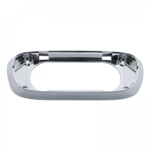 Chrome Plastic 2006+ Kenworth Center Dome Lt Bezel
