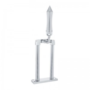 Chrome 9" Air Horn Valve With "Talladega" Spike Grip