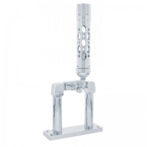 Chrome 4" Air Horn Valve With "Austin" Gun Cylinder Grip