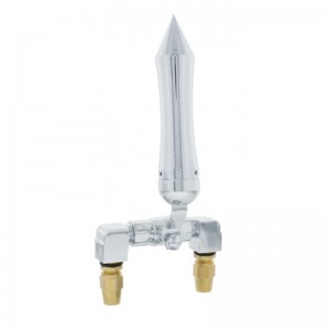 Chrome Air Horn Valve Lever With "Talladega" Spike Grip