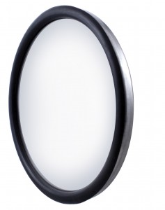 Stainless 8 1/2" Convex Mirror - 320R - Center Stud