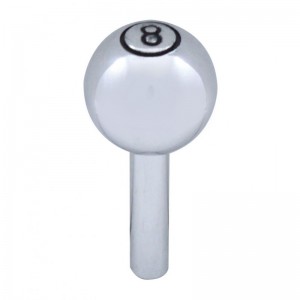 Chrome Large "8" Ball Door Knob