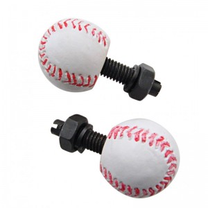 (2/Card) Baseball License Plate Fastener