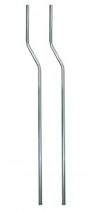 (2/Card) Stainless Steel Bumper Guide Tube