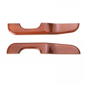 (2/Box) Hand Crafted Wood 2001 & Older Peterbilt Reversed Armrest