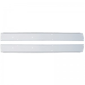 (2/Box) Chrome Aluminum Peterbilt Window Sill Replacement