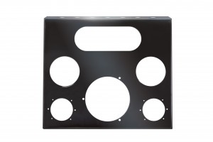 Stainless Steel Small Crystal Light Display - Blank