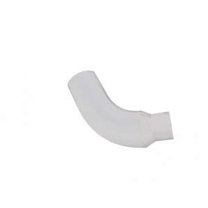Chrome Peterbilt 359 Exhaust Elbow Replacement, 68 Angled, Reducing 7"-5" O.Dia.