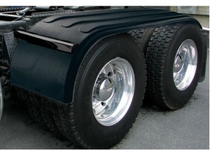 132inch Fully Ribbed Poly Full Fender, (39inch, 55inch, 39 )