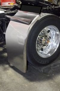 38inch Fully Smooth Super Long Low Riderinch Straight Drop Quarter Fender with Rolled Edge, 14 Ga.