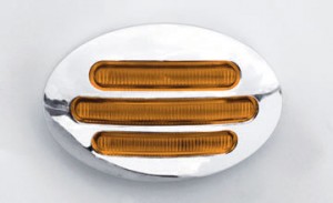 Small Marker Flatline Amber LED, (13 Diodes)
