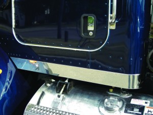 Peterbilt, 367 Blank Set Back Axle Cab Panel, (2007+)