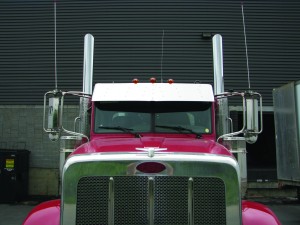 14inch Peterbilt, 379 Ultra Cab Sunvisor, (2005-2007)