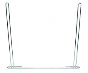 Chrome Anti-Sail Bracket, 24inch x 21