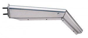 28 1, 2inch 45? Heavy Duty Mudflap Hanger with 2 1, 2inch Spacing, Stainless Steel