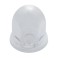 Chrome Economy 1 1/2" X 2" Nut Lug Cover W/ Flange