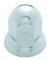 Chrome 33Mm X 2" Standard Lug Nut Cover W/ Flange