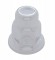 Chrome 32Mm X 2" Tall Nut Cover W/ Flange