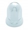 Chrome 33Mm X 2 7/16" Plastic Standard Push-On Nut Cover W/ Flange