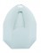Chrome Plastic 11/16" X 1 5/16" Bullet Push-On Nut Cover