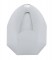 Chrome Plastic 1/2" X 15/16" Bullet Nut Cover