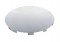 Chrome Universal Dome Front Hub Cap - 7/16" Lip