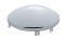 Chrome Universal Dome Front Hub Cap - 9/16" Lip