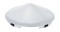 Chrome Front Pointed Hub Cap - 7/16" Lip