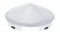 Chrome Front Pointed Hub Cap - 1" Lip