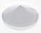 Chrome 8" Rear Pointed Hub Cap W/ Spinner Hole