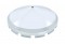 (Skpk) Chrome Plastic Front Pointed Axle Cover Hub Cap W/ Hole